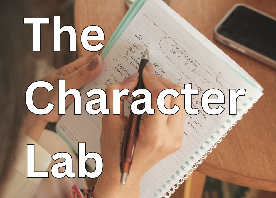 The Character Lab: Build a Baddy, Hone a Hero Workshop