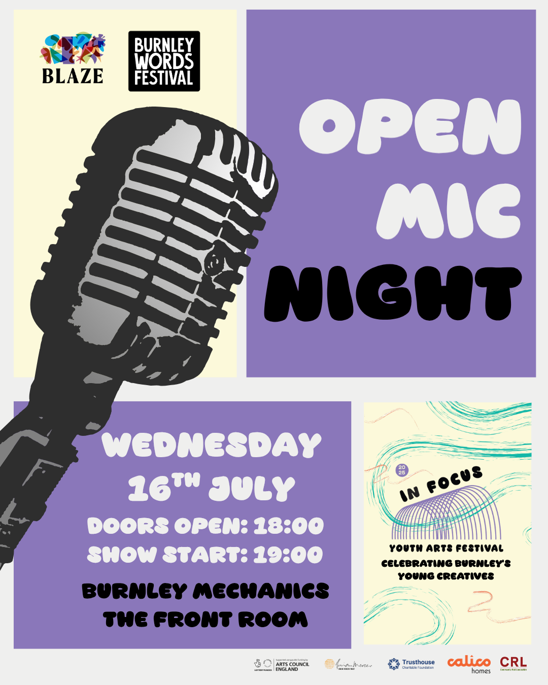 In Focus Festival: Open Mic Night