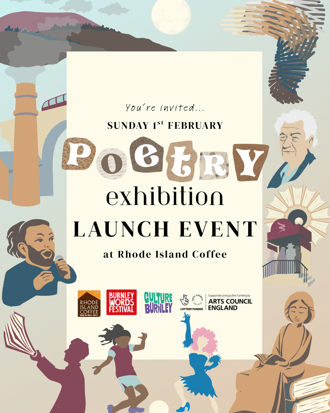 Rhode Island Coffee Poetry Exhibition Launch