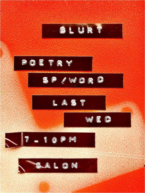 BLURT - Last Wednesday of the Month