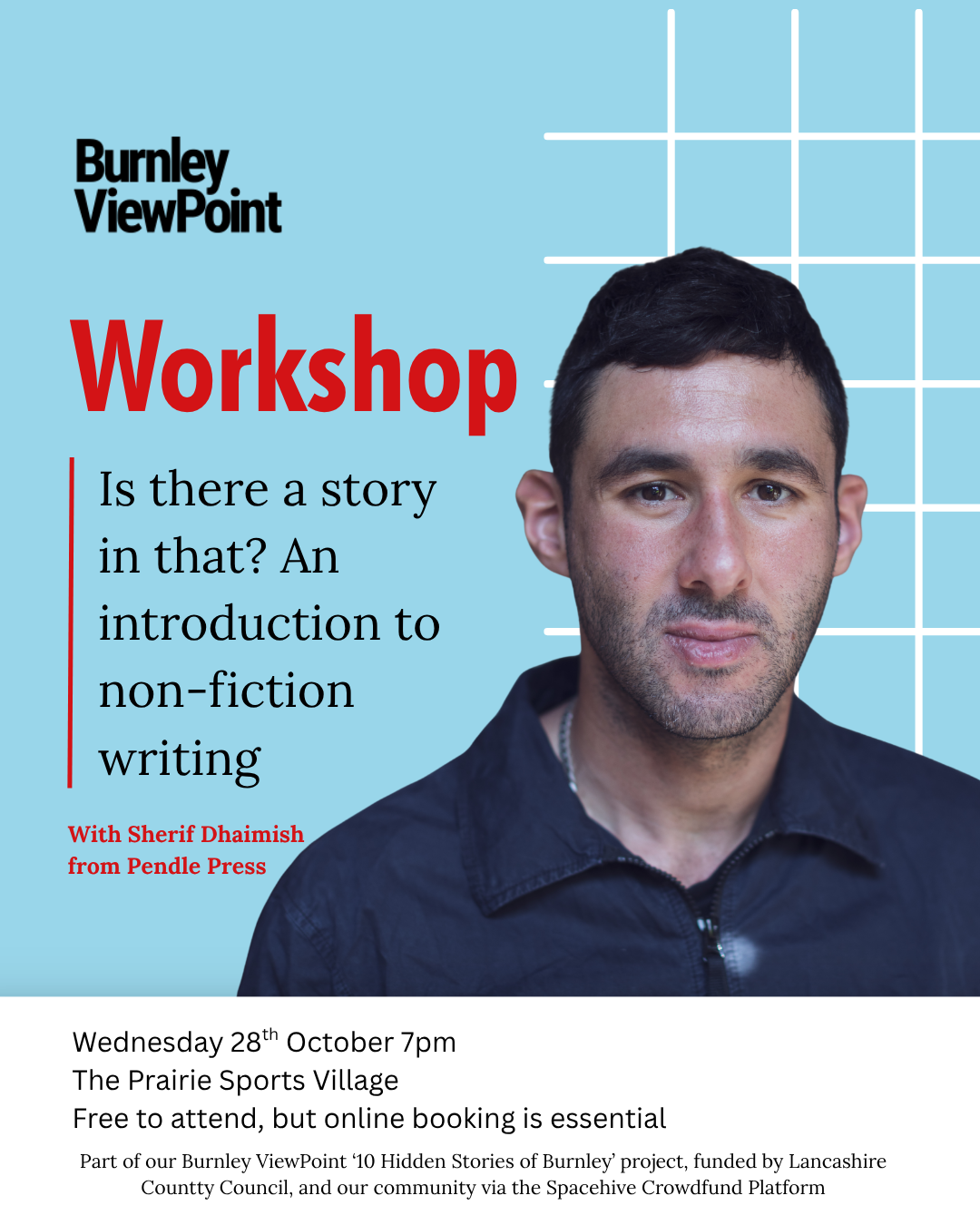 ViewPoint: Is There A Story In That? An Introduction to Non-Fiction Writing with Sherif Dhaimish